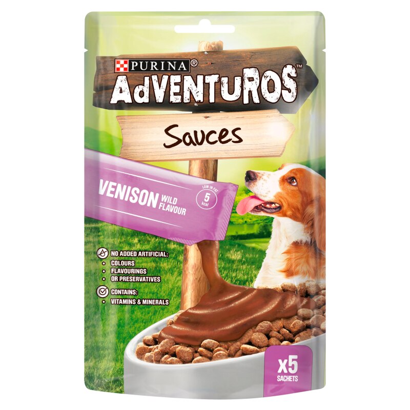 Adventuros Sauces Wild Venison Flavour - 5 x 25g